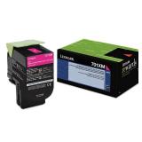 Lexmark 70C1XM0 701XM - Toner Cartridge - Extra High Yield - Magenta 1 Pack in Retail Packing