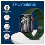 YMHML 8 Pack Screen Protector Compatible for Apple Watch 40mm SE 3  SE 21 Series 65  4, Upgrade Flexible Film Soft HD Clear Anti-Scratch Film for iWatch Accessories