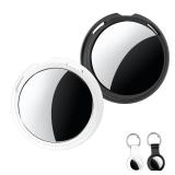 2025 Apple MFi Certified Pair with Apple Find My(iOS Only) Tracker Tags-1 Pack Bluetooth Smart Tracker Tag Key Finder Item Locator Waterproof Finder Worldwide Tracking for Key Wallet Bags Dog