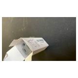 (3 Pack) 3-Prong to 2-Prong Adapter Polarized Grounding Converter 3 Pin to 2 Pin Power for Wall Outlets Plugs, Gray