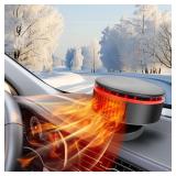 Car Heater Windshield Defroster and Defogger,12V Car Heaters for Vehicle,Portable Defrost Device Car Demister That Plugs into Cigarette Lighter for Car (N216)