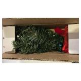 JOIEDOMI 24\2FT Small Tabletop Christmas Tree with Multi-Color LED Lights, Table Top Christmas Decorations Pre-lit Artificial, Green Mini Lighted Tree for Xmas Decorations Indoor Party Décorin