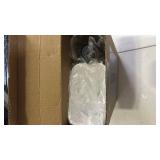 cyrico Cow Bell, 2 Pack Cheering Cowbells for Sporting Events, 10 Inch Large Cow Bells Noise Makers, Solid White Steel Hand Bell Chimes Alarm for Football Games, School, Percussion Musical Instruments