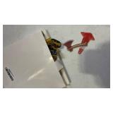 Fullhawl 26 Pcs Construction Tools Christmas Tree Ornaments Acrylic Xmas Hanging Double Sided Pattern Handyman Ornaments for Home Party Decor