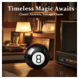 nuogae Mystic 8 Ball - Classic Fortune Telling Toy