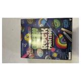 DanandDarci Kids Rock Painting Kit - Glow in The Dark - Christmas Gifts Arts and Crafts for Boys and Girls Ages 6-12 - Craft Activities Kits - Creative Art Toys for 6, 7, 8, 9, 10, 11 and 12 Year Old 
