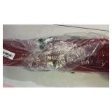 Ottomanson 2ft x 10ft Ultra-Thin Hallway Runner Rug - Durable Non-Slip Carpet for High-Traffic Areas - Fits Under Doors for Seamless Entry - Ideal for Kitchen, Entryway, Bedroom and Living Room, Red