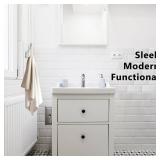 HUDSON BATH DualSphere Double Hooks  Wall Mount Hooks for Bathroom and Entryways  Dual Prong Design for Hanging Towels, Bags, Coats and Accessories (1-Pack, Polished Chrome)