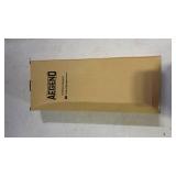 Aegend Dry Snorkel, Easy-Breath Free Diving Snorkel for Snorkeling Scuba Diving Freediving Swimming, with Top Dry Valve and Food-Grade Silicone Mouthpiece for Adult Youth, Black