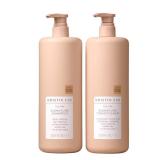 Kristin Ess Signature Shampoo and Conditioner Set with Pumps | Daily Sulfate Free, Color Safe, Hydrating, Moisturizes, Adds Softness and Shine - Pear Fragrance, 33.8 fl oz each 2-pack