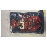 Peking Handicraft 30PA285C12OB Lobster Hook Pillow, 8X12 Throw Pillow