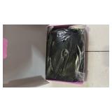 AISI HAIR Black Wig for Women, Long Wavy Lace Hairline Middle Part Synthetic Heat Resistant Wig for Daily Party-26 Inch