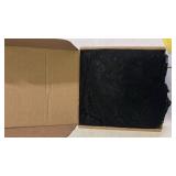 Fowecelt Black Lace Tablecloth 60 × 120 Inch for Rustic Boho Wedding Bridal Shower Party Decoration, Classy Rectangle Overlay Long Vintage Embroidered Reception Table Cloth Decor