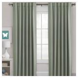 H.VERSAILTEX Blackout Curtains Thermal Insulated Window Treatment Panels Room Darkening Blackout Drapes for Living Room Back TabRod Pocket Bedroom Draperies, 52 x 84 Inch, Light Sage, 2 Panels