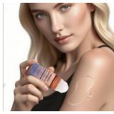 Organic Castor Oil with Rose Quartz Roller, Castor Oil Roll-On with Rose Quartz for Skin, Brows and Lashes, 1.7 fl oz, 100percent Pure Cold-Pressed, Hexane-Free (1 pcs)