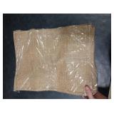 LyyGuanYoo 6 Pack Jute Tote Bag Reusable, Burlap Beach Bags with Sturdy Rounded Handles, Sturdy Base Gym Shopping Travel Bag for Easter Women, Mom, Teachers, Friends, Bridesmaids, 15.4