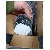 Haryaers Black Long Curtain Rod Tension Shower Curtain Rods 30 to 120 inch Adjustable Spring Heavy Duty Rods for Bathroom Windows Outdoor No Drill No Slip Spliced and Telescopic Design