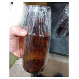 PATIKIL Reagent Media Bottle, 3 Pcs 500ml Glass Wide Mouth Reagent Media Storage Bottle with Glass Ground Stopper for Lab Water Reagent Liquids, Chemistry, Science, Vase, Perfume, Amber