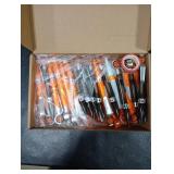 Epakh 48 Set Basketball Valentine Pens Party Favors Sports Ballpoint Pen with Heart Tape for Exchange Gifts Valentine