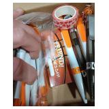 Epakh 48 Set Basketball Valentine Pens Party Favors Sports Ballpoint Pen with Heart Tape for Exchange Gifts Valentine