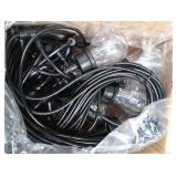 LSOOBZ Commercial Grade 48FT LED Outdoor String Lights with Remote Control - Shatterproof Waterproof Color Changing Christmas Lights, Dimmable for Patio, Garden, Wedding Decor