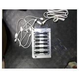 Charging Station for Multiple Devices, 6 Ports Multi Devices USB Charger Fast Cell Phone Charging Station for iPhone iPad Tablet