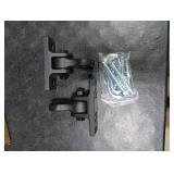 ABUSA Heavy Duty Black Swing Hangers Screws Bolts Included Over 5000 lb Capacity Playground Porch Yoga Seat Trapeze Wooden Sets Indoor Outdoor 2 Pack