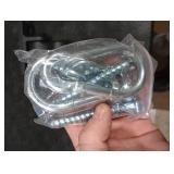 ABUSA Heavy Duty Black Swing Hangers Screws Bolts Included Over 5000 lb Capacity Playground Porch Yoga Seat Trapeze Wooden Sets Indoor Outdoor 2 Pack