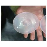 Momcozy Nipple Shield, Floral Contact Nipple Shield for Breastfeeding Moms with Flat or Inverted Nipples, Made Without BPA/BPS (1 Pair, 20mm)