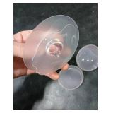 Momcozy Nipple Shield, Floral Contact Nipple Shield for Breastfeeding Moms with Flat or Inverted Nipples, Made Without BPA/BPS (1 Pair, 20mm)