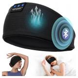 TOPOINT Sleep Headphones Headband Bluetooth 5.4, Sports Headband Earphones Sleeping Bluetooth Wireless with USB C for Women Men Sports Gifts Workout Jogging Yoga Insomnia Air Travel Meditation