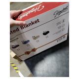 Homemate Heated Electric Blanket King Size - 100x90 Heating BedBlanket Throw with 10 Heating Levels&8 Hours Auto Off, Fast Heating Over-Heated Protection Ultra Soft Flannel ETL Certified, Grey