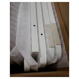 Tilhumt Toddler Table and Chair Set, Montessori Weaning Table and Chair Set for 1-3 Age Kids, 3 Adjustable Height Chair & Activity Table with Fence, Step Stool for Eating, Play, Drawing, Learning