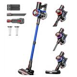 NADALY Cordless Vacuum Cleaner, 550W 45Kpa 65Mins Vacuum Cleaners for Home, Stick Vacuum with LED Display, Anti-Tangle, Self-Standing, 8-in-1 Lightweight Vacuum for Hardwood Floor/Carpet/Pet Hair