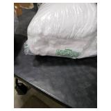 LBRO2M Double Sided Sherpa Blanket,Queen Size Super Soft Fuzzy Plush Warm Cozy Fluffy Throw Reversible Luxurious Blankets (White)