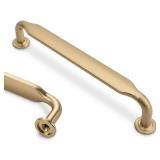 KOMOTIA 5 Inch Cabinet Pulls Champagne Bronze Kitchen Handles Zinc Alloy Drawer Pulls Solid Cabinet Hardware