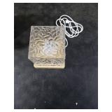 VoMii Ocean Wave Projector Light,16 Colors Luminorthe Cube Lamp with Dynamic Wave Effect,Northern Lights Projector Ambient Lighting with Remote for Bed Room Classroom Decor