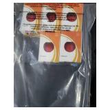 MZyoyo Red Light Bulb,1W E26 Red LED Lights Bulb,Small Colored Bulbs for Outdoor Indoor,Red Night Lights Bulb 1W Equivalent 5 Watt,Red Colored Bulbs for Halloween Party Christmas Bedroom,Pack of 5