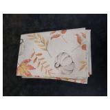 Artoid Mode Orange Pumpkins Fall Maple Leaves Fall Table Runner, Seasonal Autumn Kitchen Dining Table Decoration for Home Party Decor 13x72 Inch