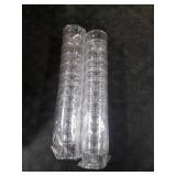 Youeon  Pack Mini Plastic Dessert Cups with Spoons, 5 Oz Clear Appetizer Goblet Dessert Cup, Small Shooter Cups for Desserts, Appetizers, Puddings, Mousse