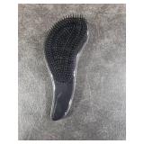 Crave Naturals Glide Thru Detangling Brush, Detangler Brush for Curly, Straight, Wet and Dry Hair Comb for Adults and Kids, Hair Accessories for Women, Black