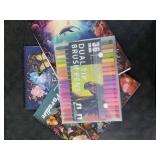 3Pcs Adult Coloring Book for Women Relaxation, 36 Colors Markers with Spiral Bound Adult Coloring Book for Women, 36 Dual Tip Colors Markers, Anxiety Relief Mindfulness Gifts(Ocean & Bird & Butterfly)