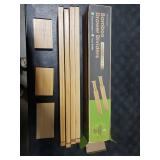 ANTOWIN Bamboo Drawer Dividers Organizers, Drawer Separators Splitter,17-22 inches Long Adjustable Spring-loaded Organizer for Large Utensil, Clothes, Tools Drawers(yellow)