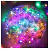 ZGWJ 100PCs Balloon Lights Mini, Battery Powered, Long Standby Time Waterproof Led Round Light for Birthday Party Paper Lantern Balloon Easter Eggs Wedding Christmas Halloween Decorations