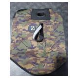 Coodeo Dog Hunting Vest Orange, Camo and Reversible Reflective Dog Tactical Harness Hound Jacket for Protection and Security, 4.5mm Neoprene Waterproof Safety Dog Vest Both Sides to Wear (Medium)