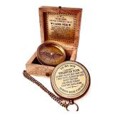 Gift for Son from Mom Dad | Engraved Compass 2 - Father to Son Gifts, Mom to Son Gifts for Graduation, Birthday Baptism Confirmation Communion (Son - I Love You)