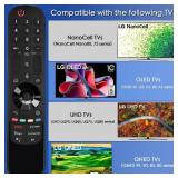 for LG Smart TV Remote,Magic Control with Voice and Pointer Function,AN-MR24GA/MR23GA/MR22GA/MR21GA/MR20GA/MR19GA Replacement for 2019-2024 LG WebOS,OLED,QNED,NANOCell,4K,8K etc.AKB76039902