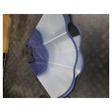 Hard & Heavy Plastic Dog Cone Collar Alternative for Lab Golden GSD (Small&Medium Sized) After Surgery, Large Adjustable Recovery Cone Anti-Lick, Elizabethan Protective Cone of Shame for Healing