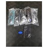 CCVOO 1.5 Reading Glasses for Women 5-Pack Blue Light Filtering, Spring Hinges, Lightweight Readers