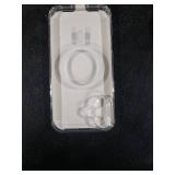 Temdan for iPhone 16 Plus Case Clear with Screen Protector, Compatible with Magsafe, Anti-Yellowing, Military-Grade Protection, Shockproof Slim Magnetic Phone Case Cover, Transparent